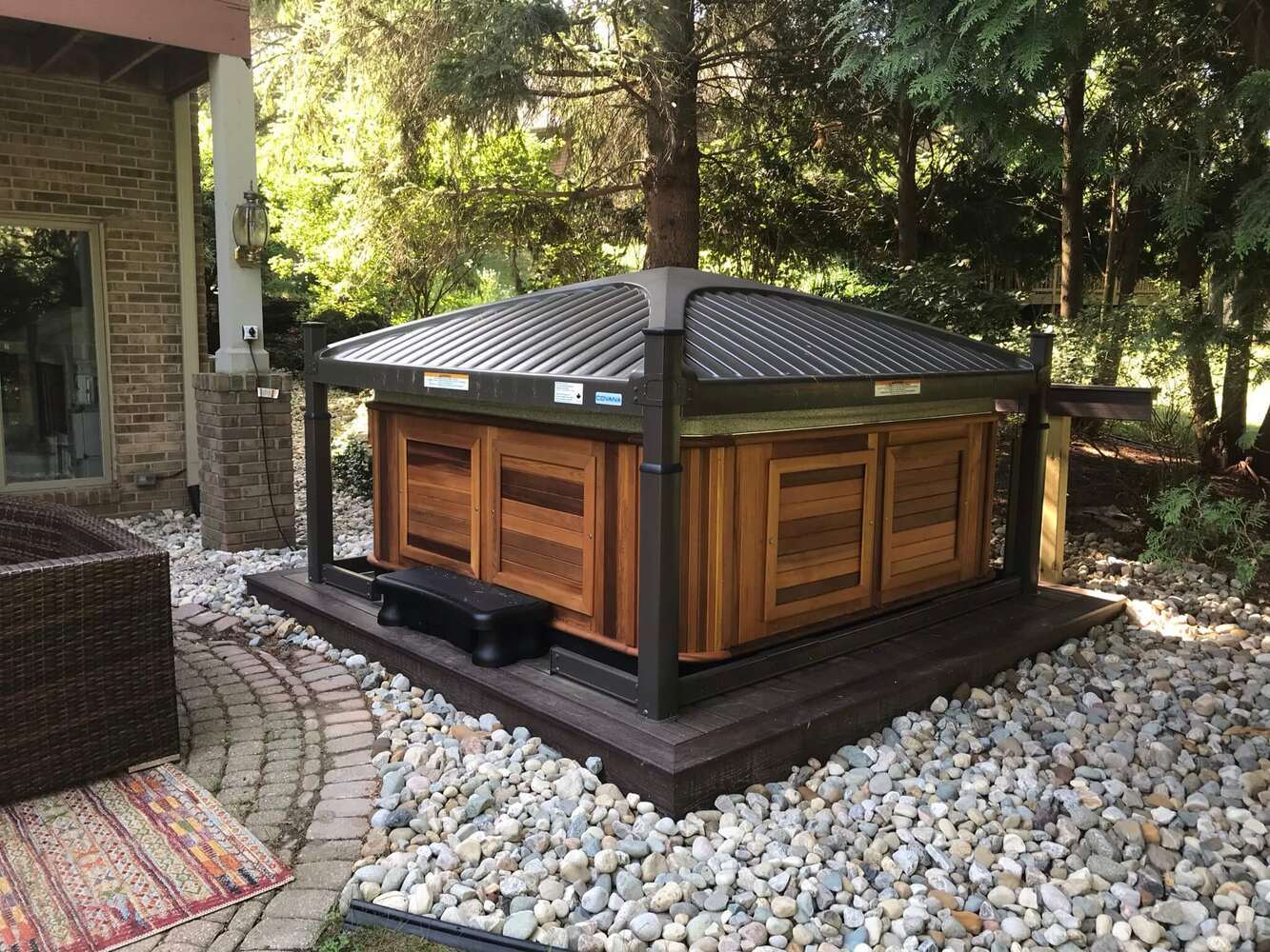 Okemos Hot Tub Deck | Odd Fellows Contracting
